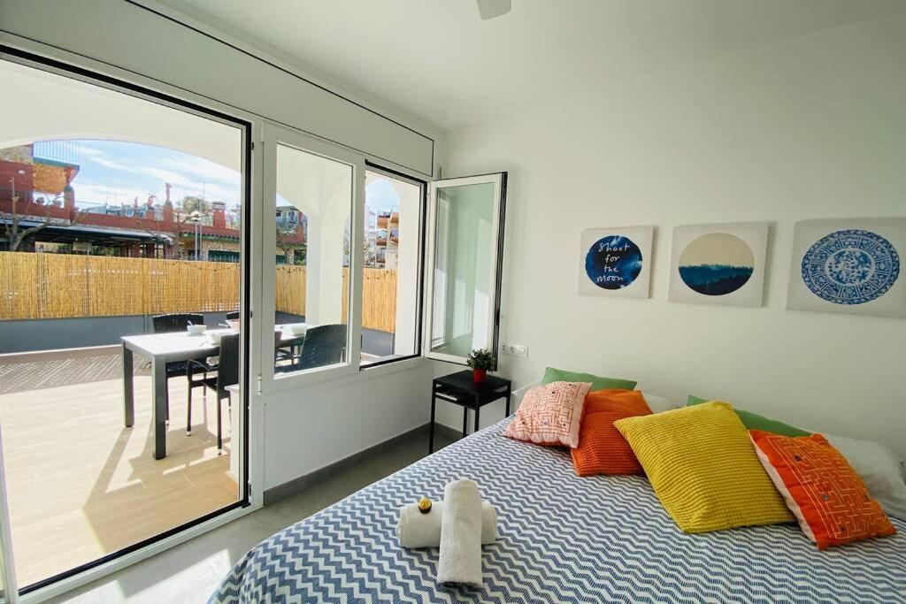 70 M2, Apartamento Cerca De La Playa, Apto Minusvalidos. Roses Exteriér fotografie
